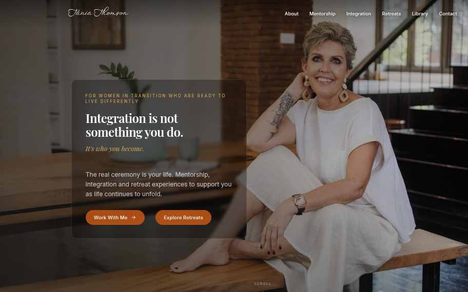 Tania Thomson — Catalytic mentorship for women in transition